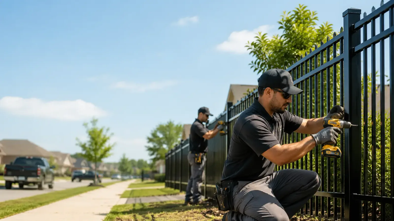 Metal Fence Installation in Wellsburg, WV
